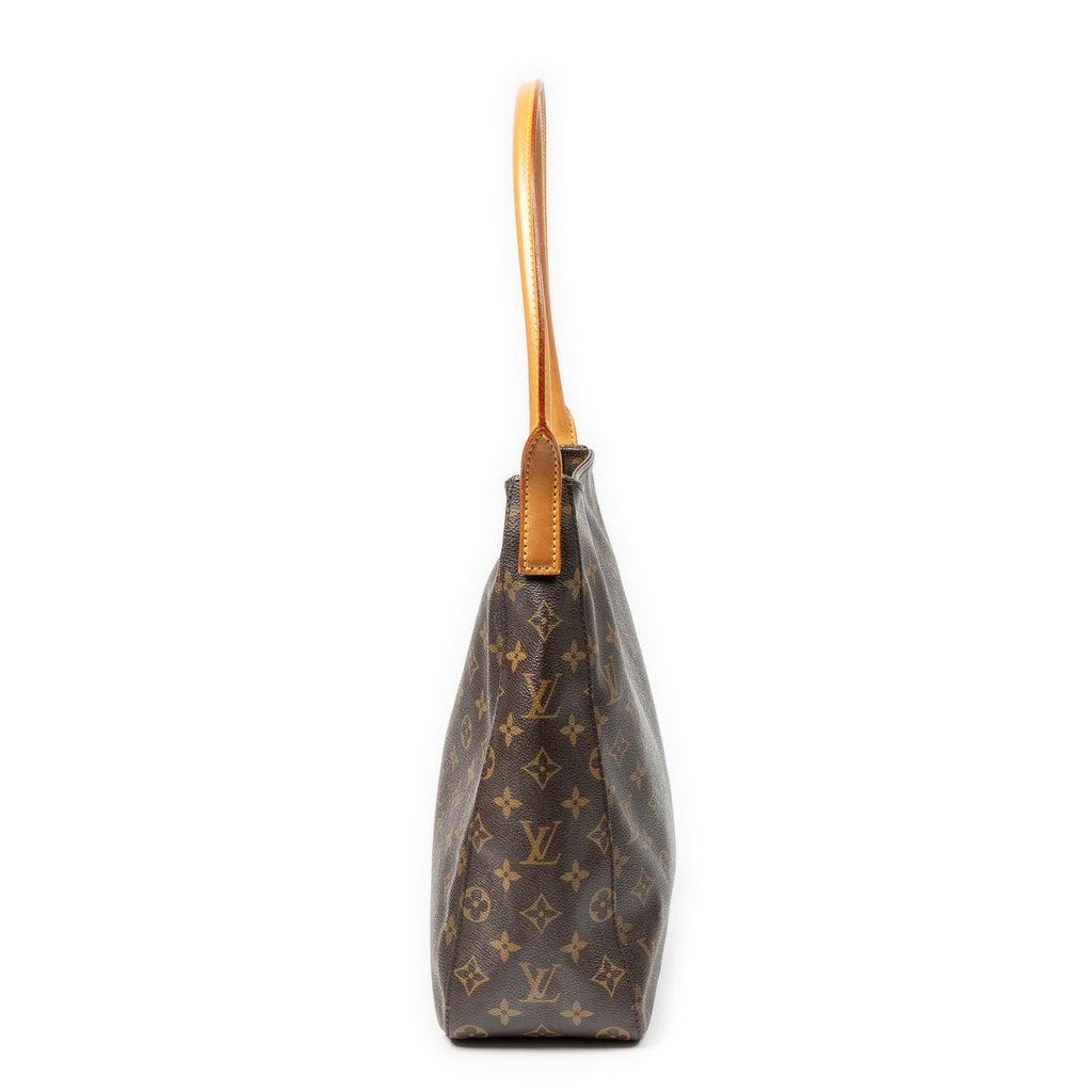 Louis Vuitton Looping Brown Monogram Canvas Shoulder Bag — view 3