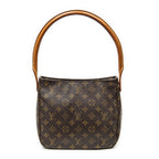 Louis Vuitton Looping Brown Monogram Canvas Shoulder Bag