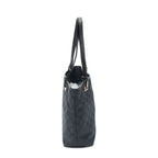Gucci Small Bucket Tote Black GG Canvas — view 4