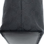Gucci Small Bucket Tote Black GG Canvas — view 7