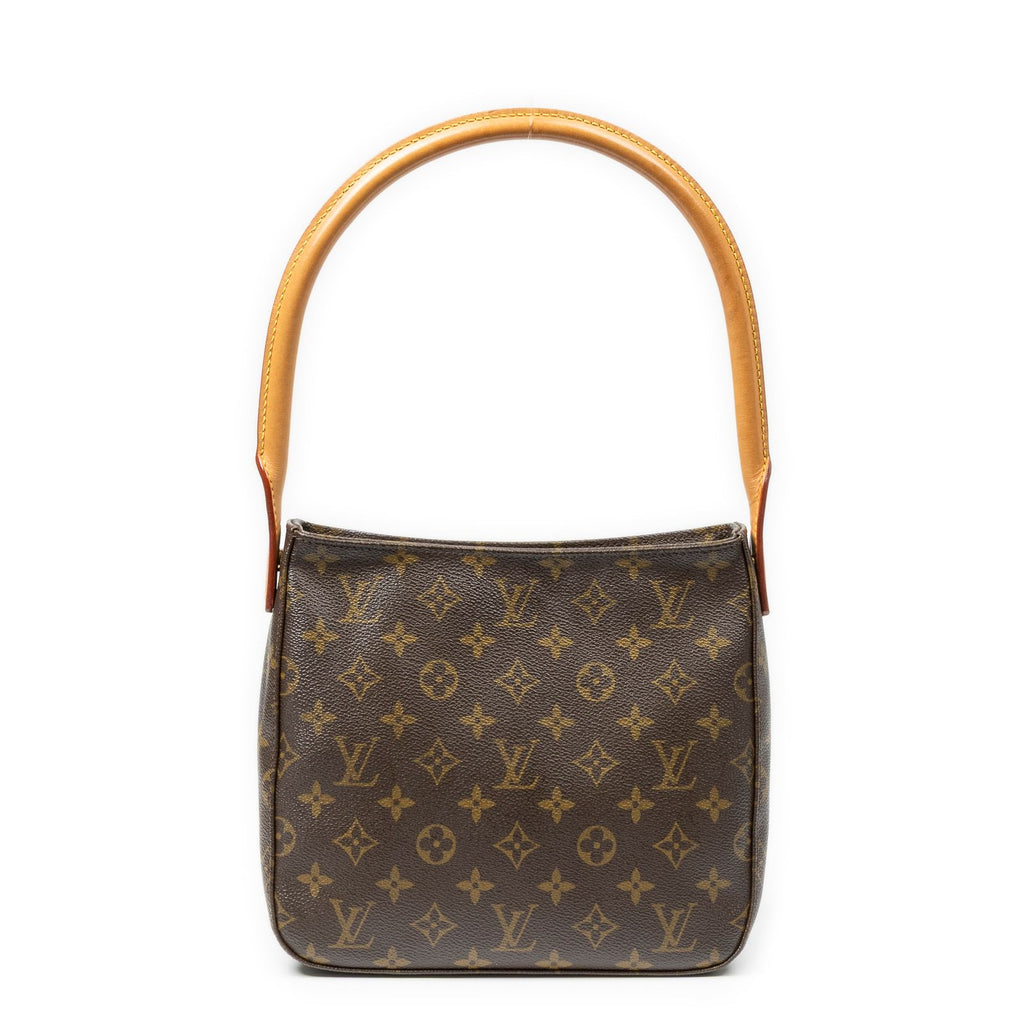 Louis Vuitton Looping Brown Monogram Canvas Shoulder Bag — view 5