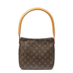 Louis Vuitton Looping Brown Monogram Canvas Shoulder Bag — view 5