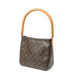 Louis Vuitton Looping Brown Monogram Canvas Shoulder Bag — view 2