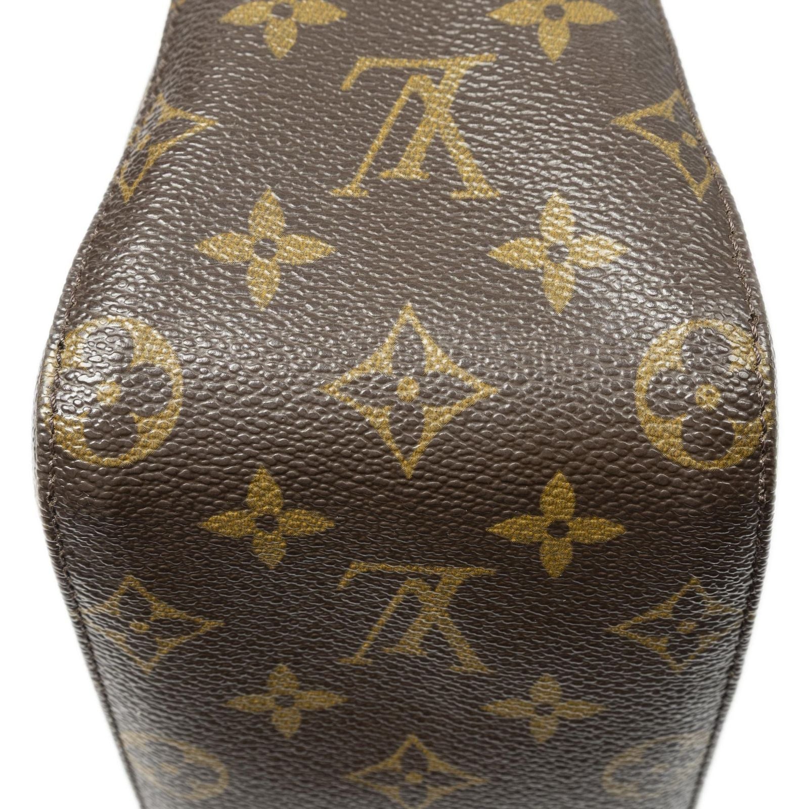 Louis Vuitton Looping Brown Monogram Canvas Shoulder Bag — view 7