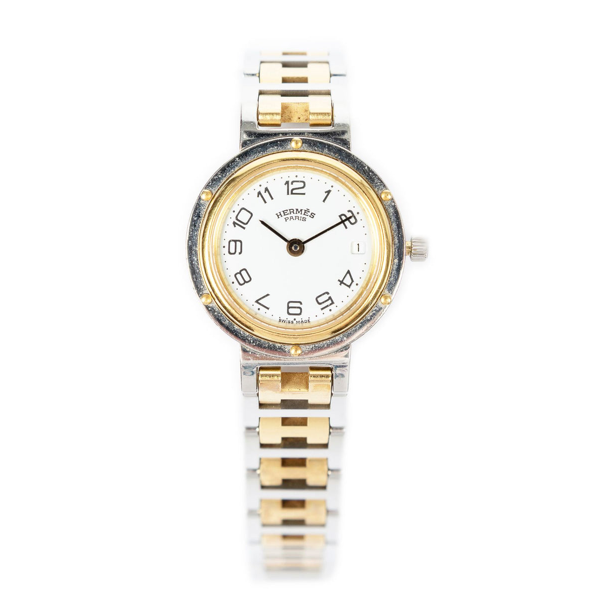 Hermes Clipper Silver Plated Bracelet