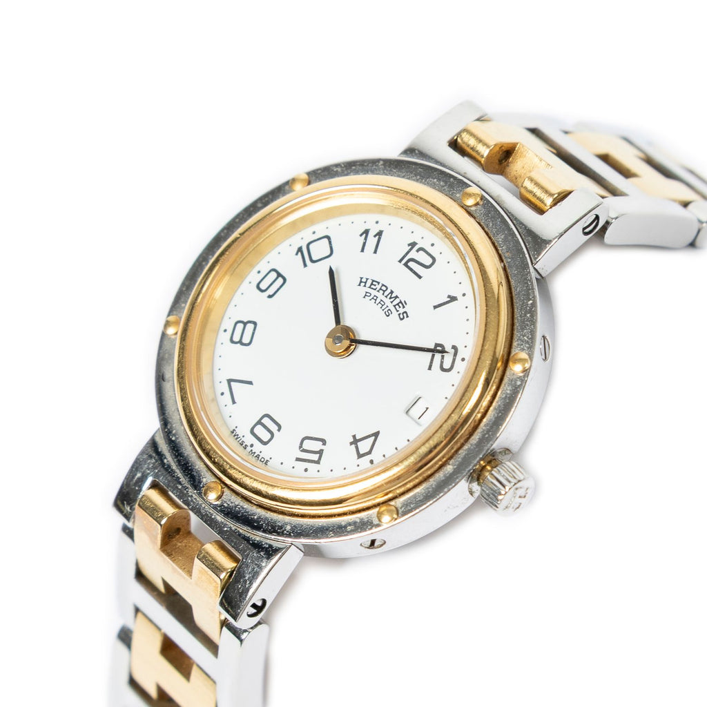 Hermes Clipper Silver Plated Bracelet — view 2
