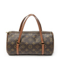 Louis Vuitton Papillon Brown Monogram Canvas Handbag