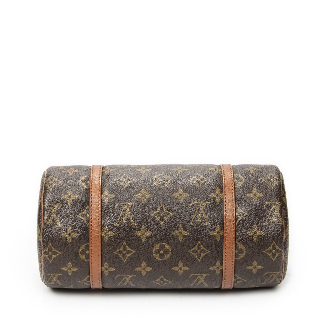 Louis Vuitton Papillon Brown Monogram Canvas Handbag — view 6