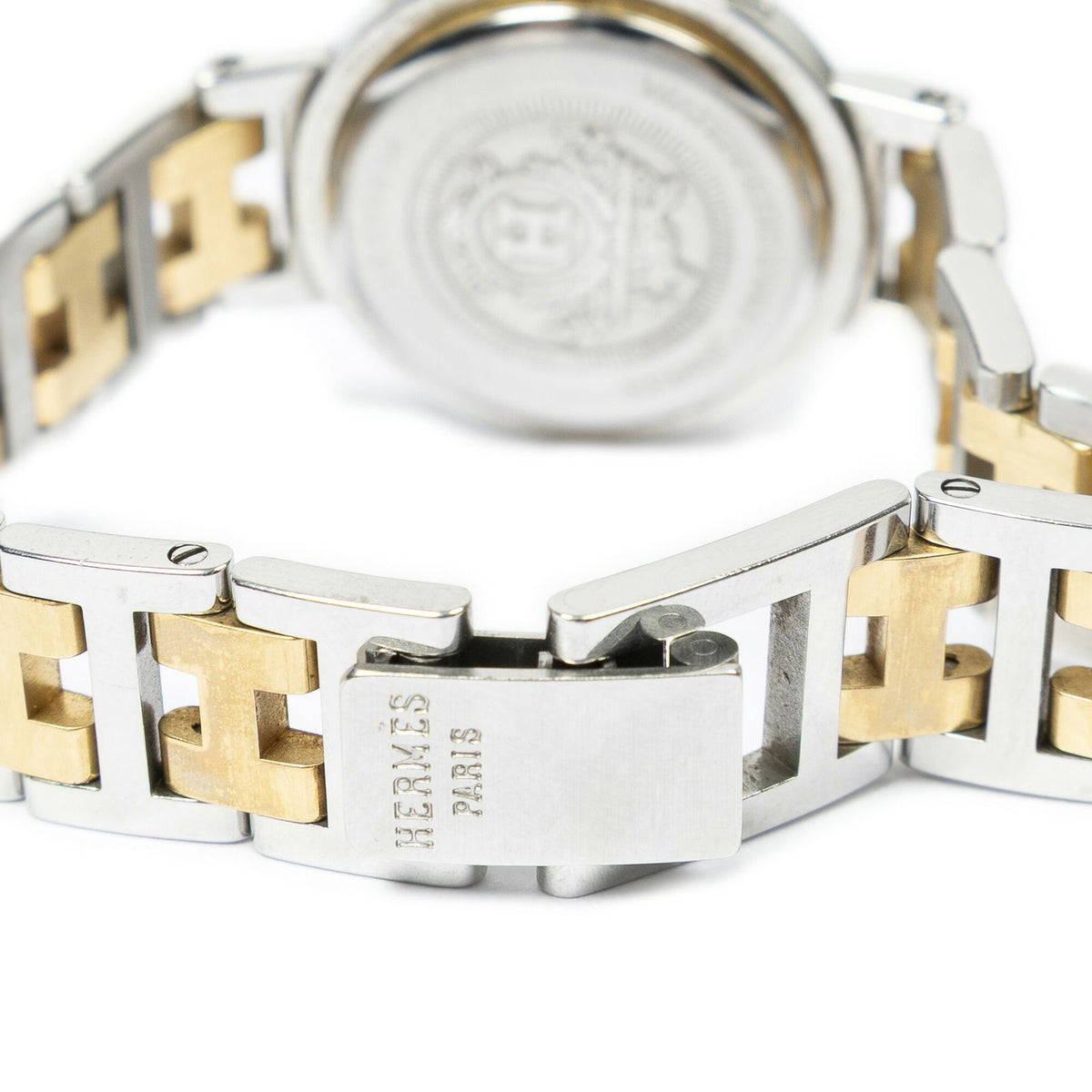 Hermes Clipper Silver Plated Bracelet — view 6