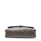 Louis Vuitton Saint Placide Brown Black Monogram Canvas Shoulder Bag — view 6