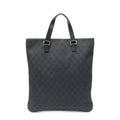Gucci Vertical Tote Black GG Denim Canvas