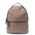 Bottega Veneta Mini Backpack Pink Intrecciato Leather