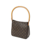 Louis Vuitton Looping Brown Monogram Canvas Shoulder Bag — view 2