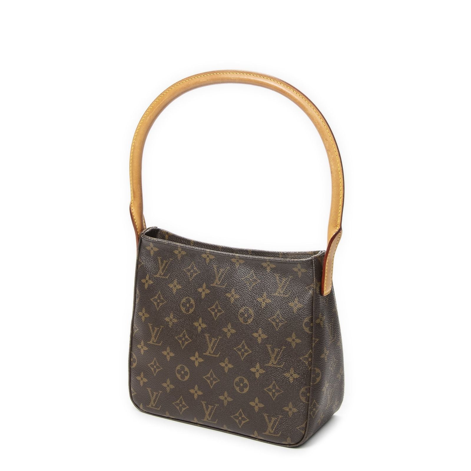 Louis Vuitton Looping Brown Monogram Canvas Shoulder Bag — view 2