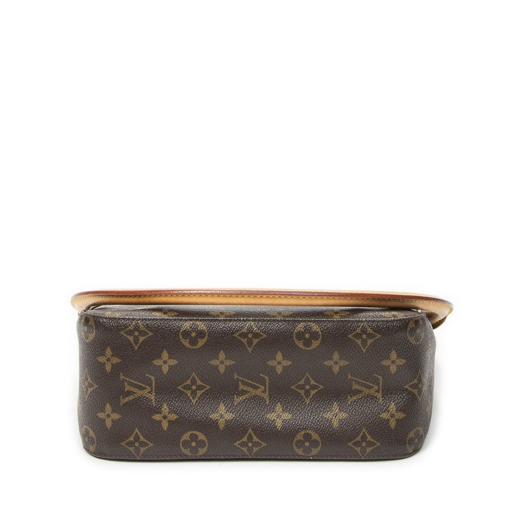 Louis Vuitton Looping Brown Monogram Canvas Shoulder Bag — view 6
