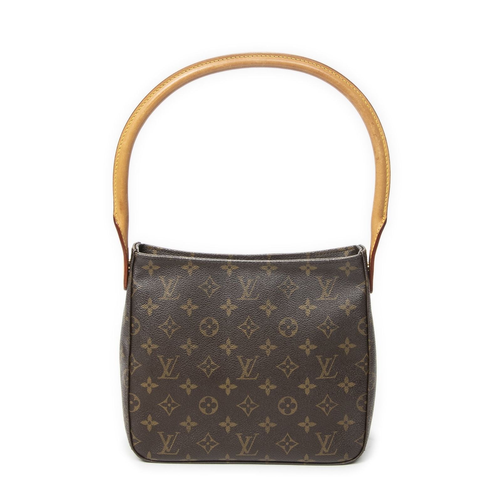 Louis Vuitton Looping Brown Monogram Canvas Shoulder Bag