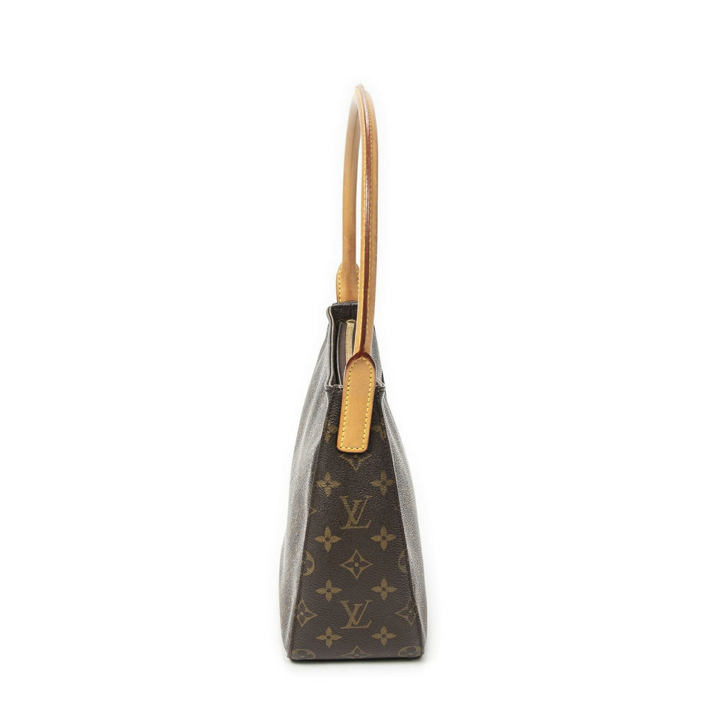 Louis Vuitton Looping Brown Monogram Canvas Shoulder Bag — view 3