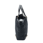 Gucci Small Abbey D Ring Tote Black GG Canvas — view 4