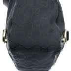 Gucci Small Abbey D Ring Tote Black GG Canvas — view 8