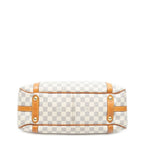Louis Vuitton Streza Ivory Damier Azur Shoulder Bag — view 6