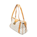 Louis Vuitton Streza Ivory Damier Azur Shoulder Bag — view 2