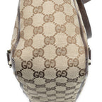 Gucci Small Abbey D Ring Tote Beige Brown GG Canvas — view 7