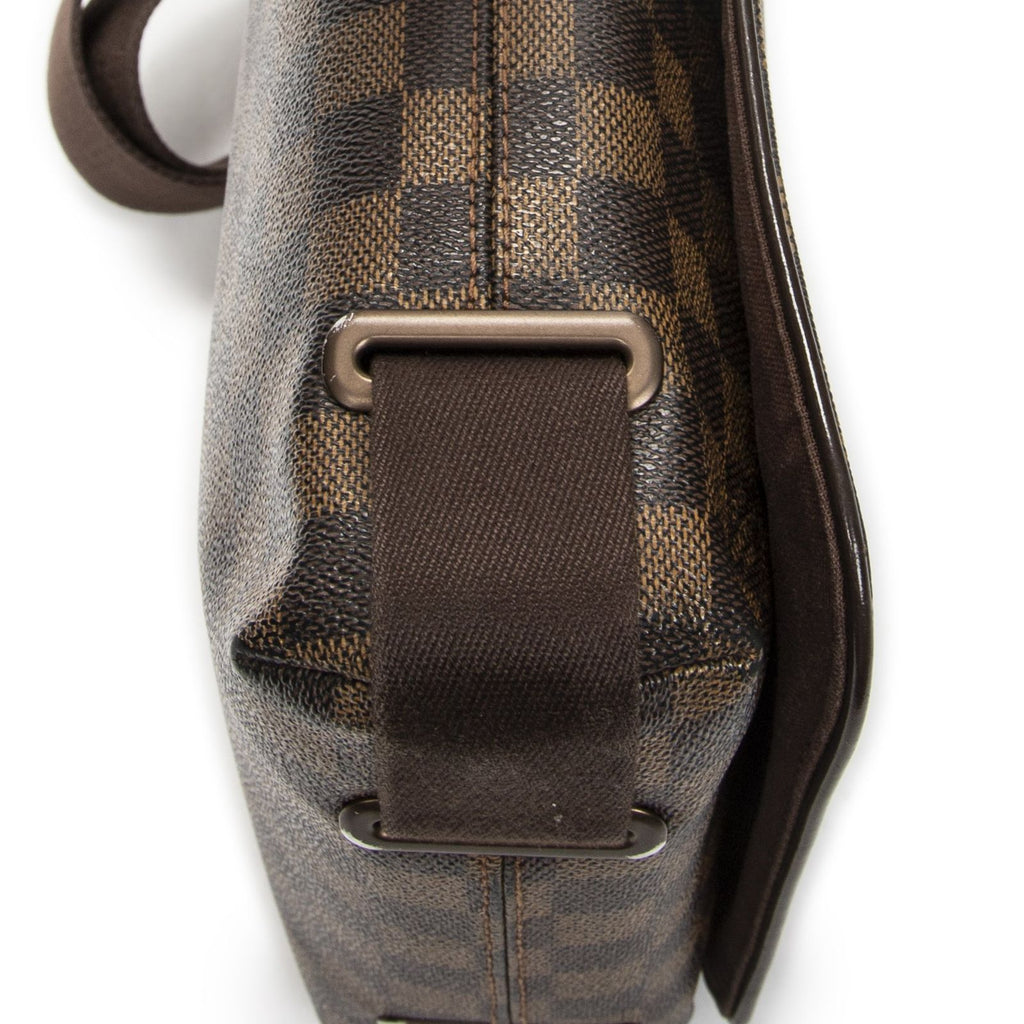 Louis Vuitton Brooklyn Brown Damier Ebene Shoulder Bag — view 7
