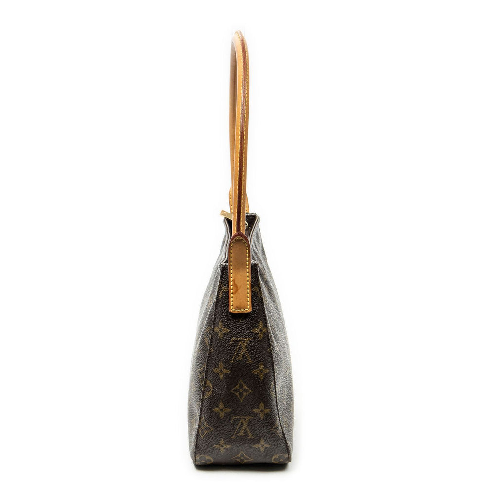 Louis Vuitton Looping Brown Monogram Canvas Shoulder Bag — view 3