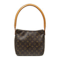 Louis Vuitton Looping Brown Monogram Canvas Shoulder Bag