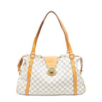 Louis Vuitton Streza Ivory Damier Azur Shoulder Bag