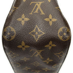 Louis Vuitton Looping Brown Monogram Canvas Shoulder Bag — view 7