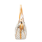 Louis Vuitton Streza Ivory Damier Azur Shoulder Bag — view 3