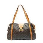 Louis Vuitton Streza Brown Monogram Canvas Shoulder Bag