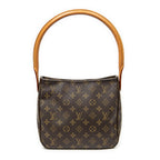 Louis Vuitton Looping Brown Monogram Canvas Shoulder Bag