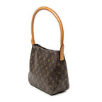 Louis Vuitton Looping Brown Monogram Canvas Shoulder Bag — view 2