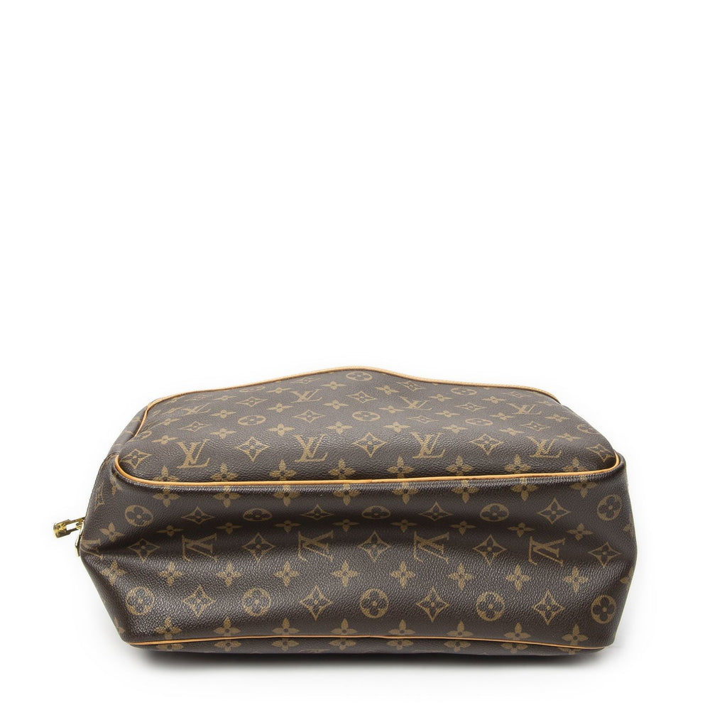 Louis Vuitton Deauville Brown Monogram Canvas Handbag — view 6