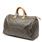 Louis Vuitton Speedy Brown Monogram Canvas Handbag — view 2