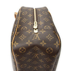 Louis Vuitton Deauville Brown Monogram Canvas Handbag — view 7