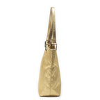 Gucci Small Bucket Tote Gold GG Canvas — view 4