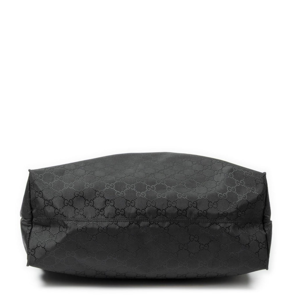 Gucci Vertical Tote Black GG Nylon Canvas — view 6