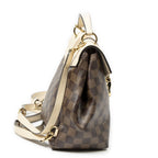 Louis Vuitton Clapton Backpack Brown Ivory Beige Damier Ebene — view 4