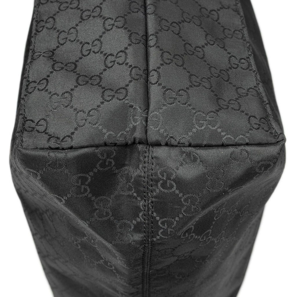 Gucci Vertical Tote Black GG Nylon Canvas — view 8