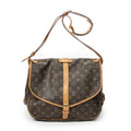 Louis Vuitton Saumur Brown Monogram Canvas Crossbody
