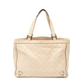 Gucci Medium Abbey D Ring Tote Light Beige Guccissima