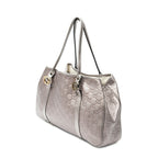 Gucci Twins Tote Metallic Pink Guccissima — view 2