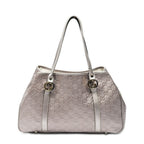 Gucci Twins Tote Metallic Pink Guccissima