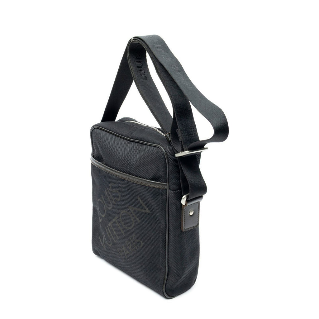Louis Vuitton Citadin Messenger Bag Black Damier Geant — view 2