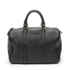 Gucci Medium Boston Dark Brown Guccissima Shoulder Bag