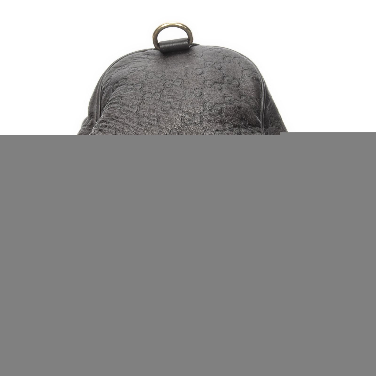 Gucci Medium Boston Dark Brown Guccissima Shoulder Bag — view 7