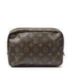 Louis Vuitton Toiletry Pouch Brown Monogram Canvas